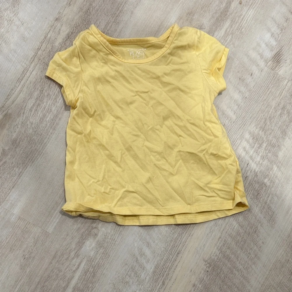The Children's Place Sunny Yellow Short Sleeve Tee